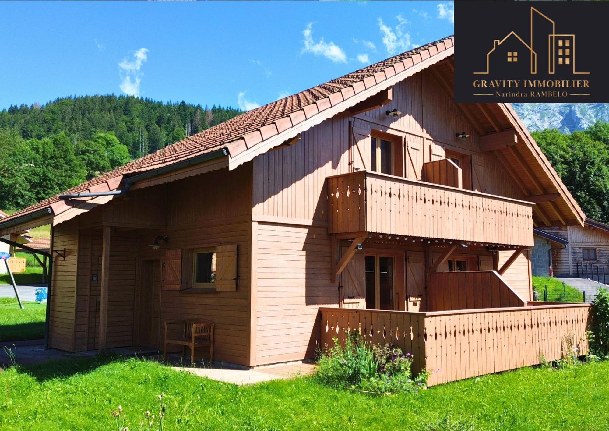 Chalet Duplex Mont-Saxonnex "Le Jarbay " 外观 照片