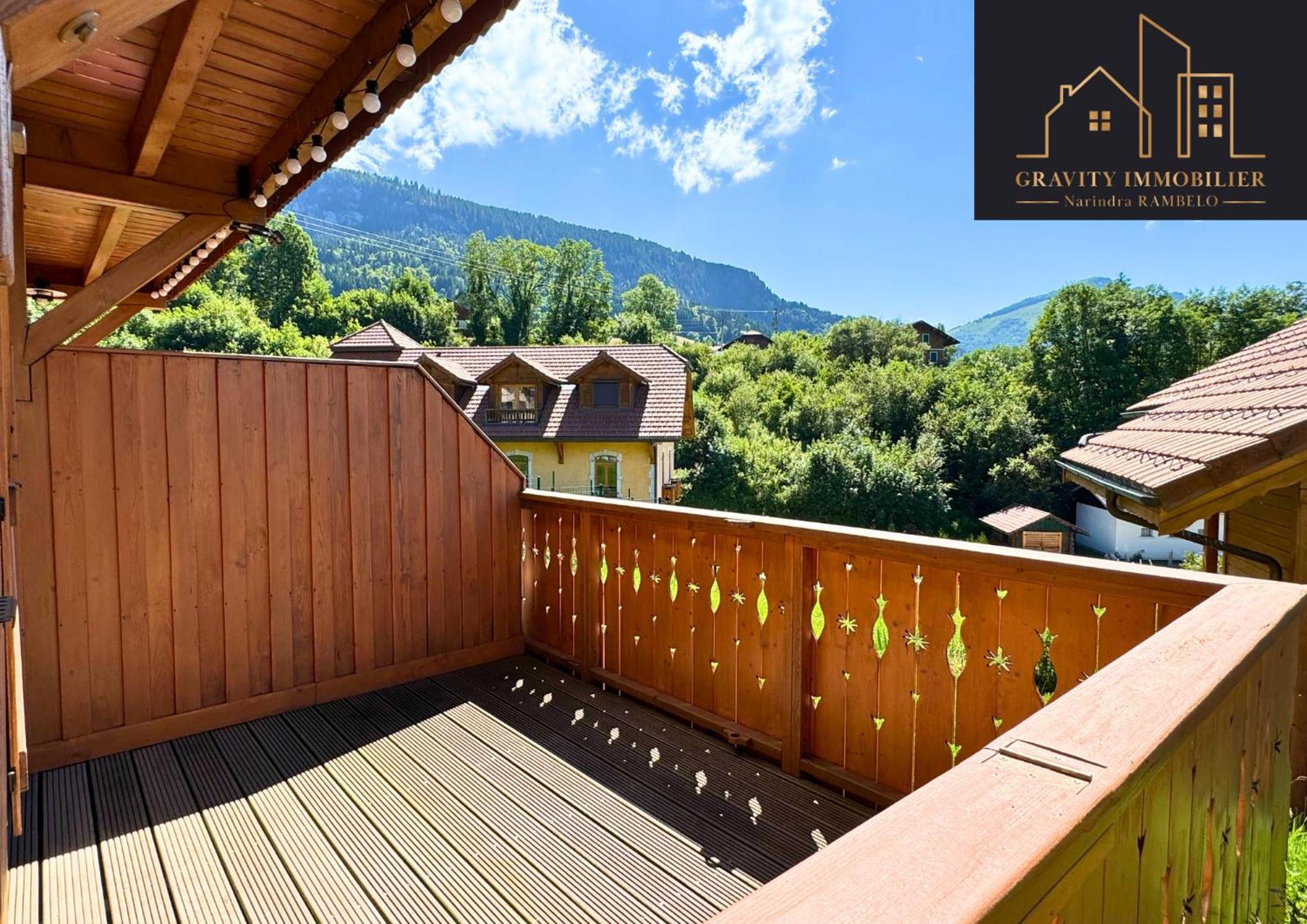 Chalet Duplex Mont-Saxonnex "Le Jarbay " 外观 照片
