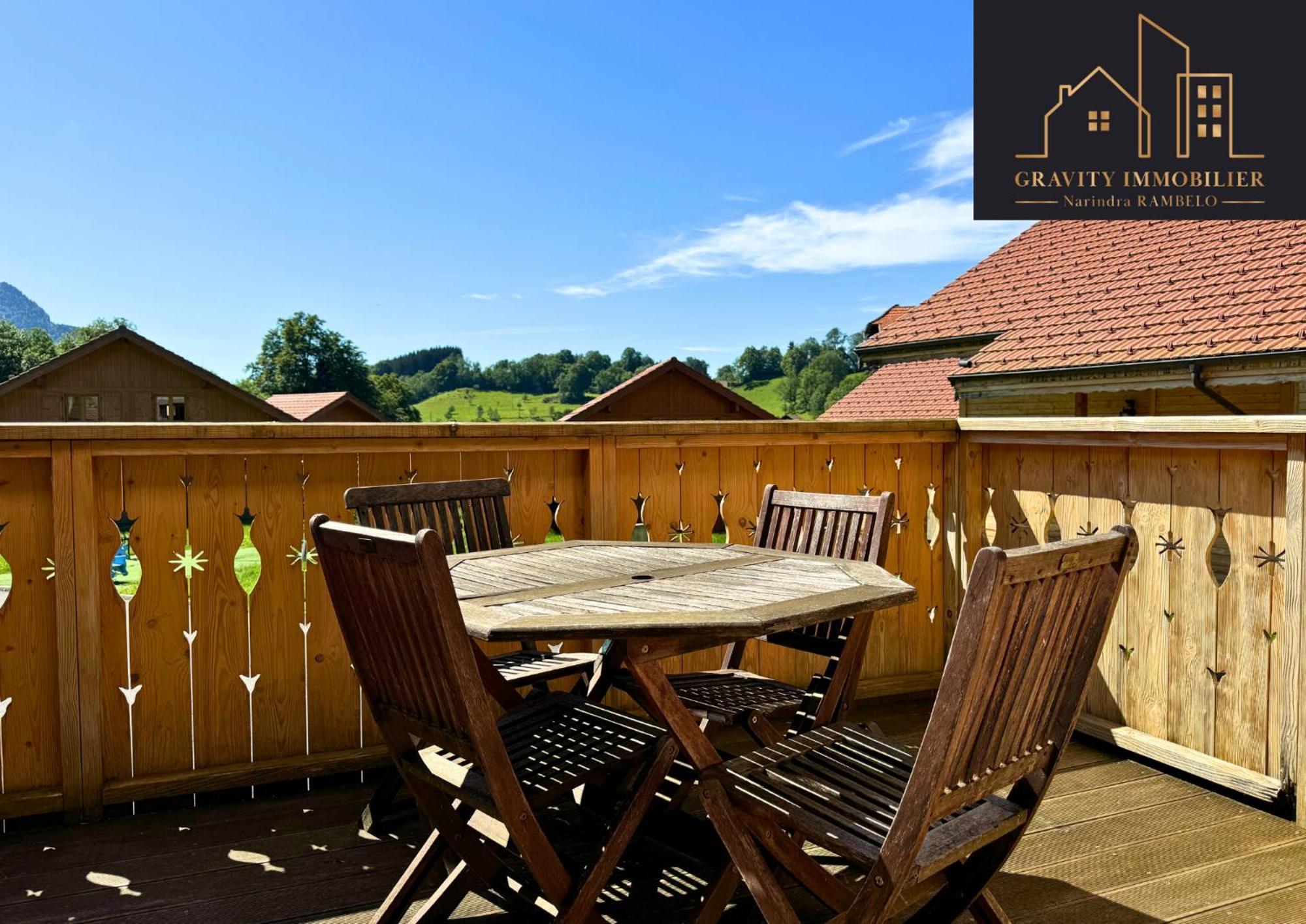 Chalet Duplex Mont-Saxonnex "Le Jarbay " 外观 照片