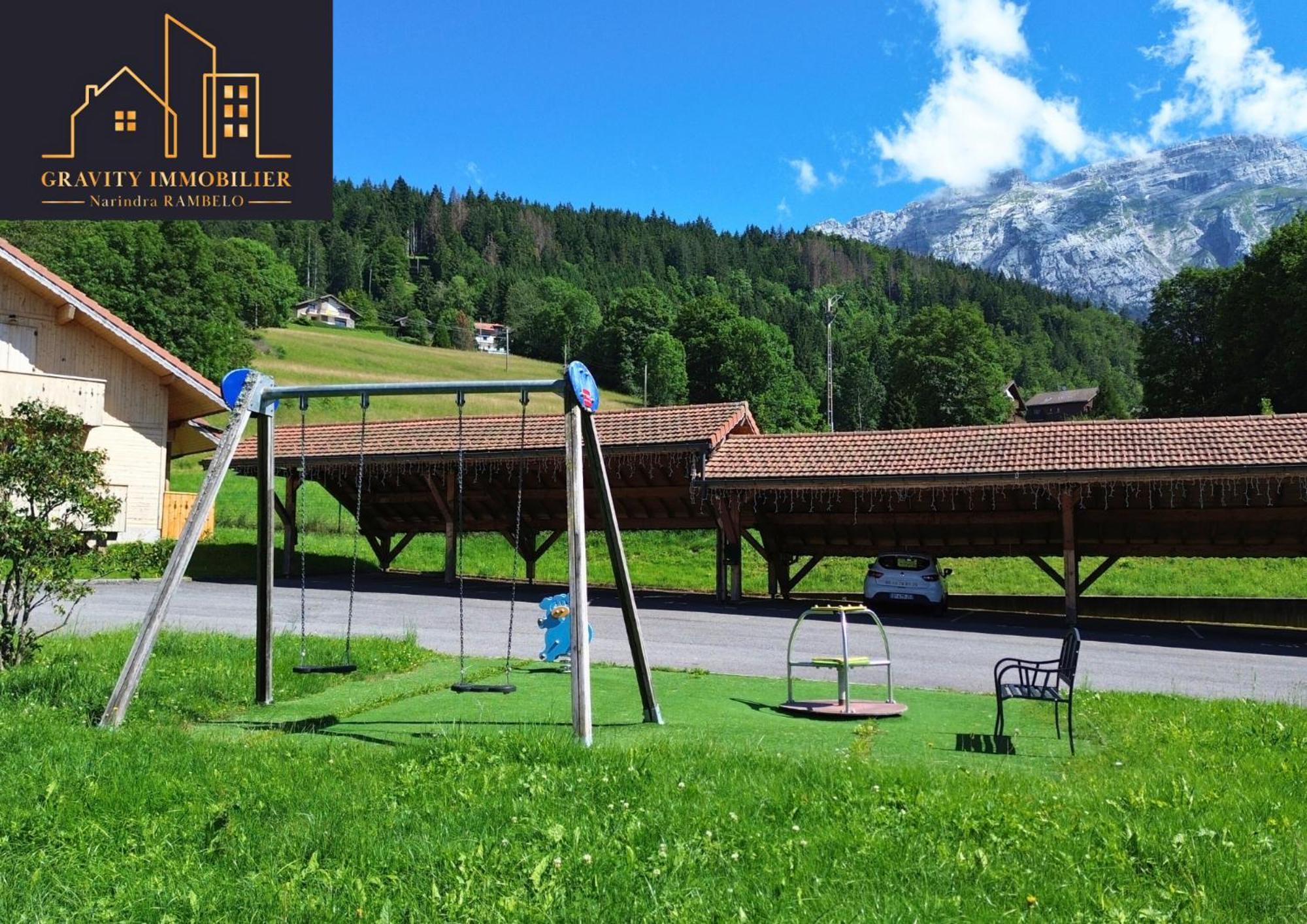Chalet Duplex Mont-Saxonnex "Le Jarbay " 外观 照片